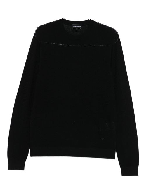 Maglia uomo girocollo in lana EMPORIO ARMANI | EM002196AF13851FC039